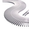 MODULO REJILLA REBOSADERO CURVO 245 MM 00221 ASTRAL
