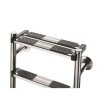 ESCALERA PARTIDA 4 PELDAÑOS LUXE+1 SEGURIDAD 08093